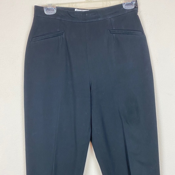 Henri Bendel Pants Black High Waisted - Picture 3 of 11